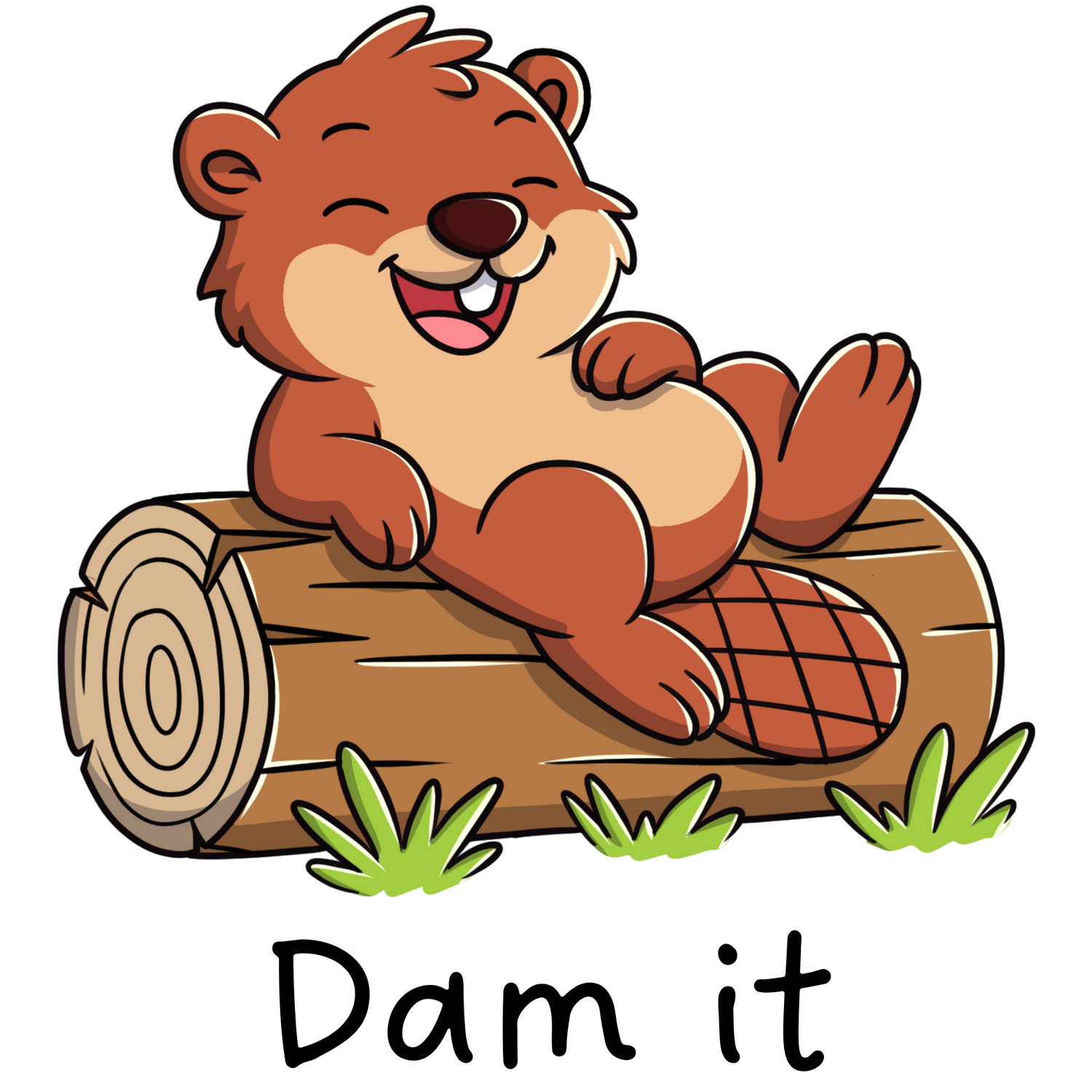 Dam it un castor hilarant et trop mignon