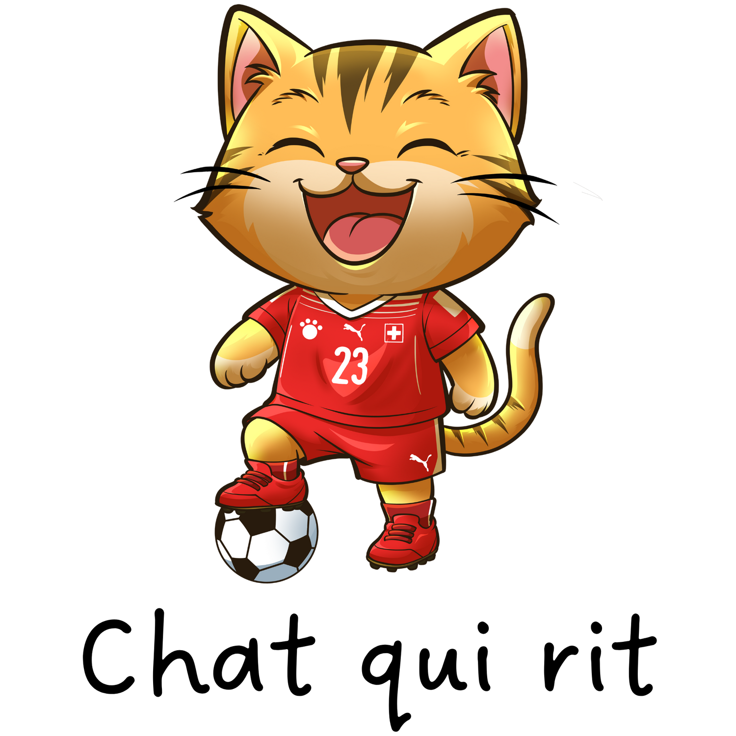 Chat qui rit
