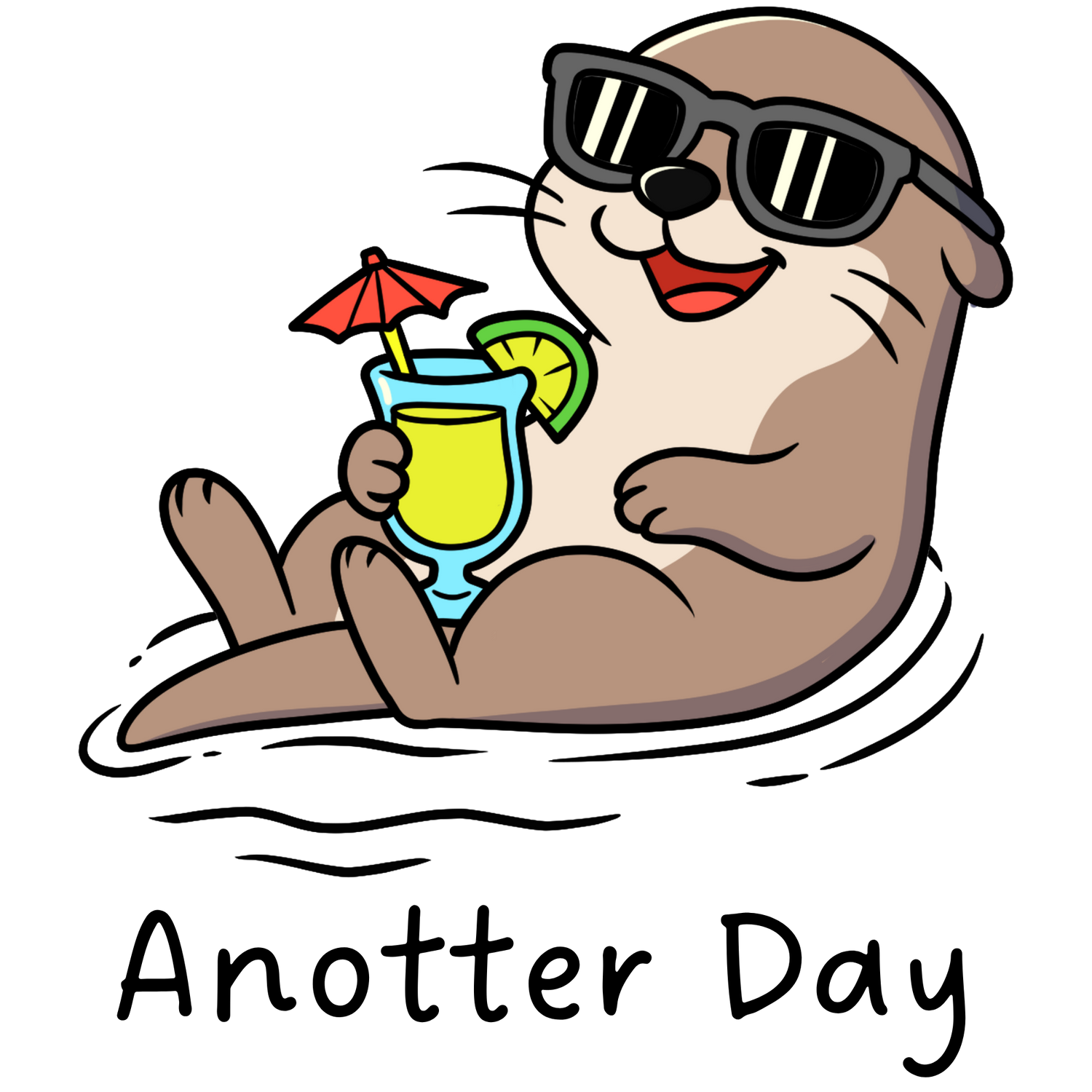 Anotter Day une loutre adorable et insouciante