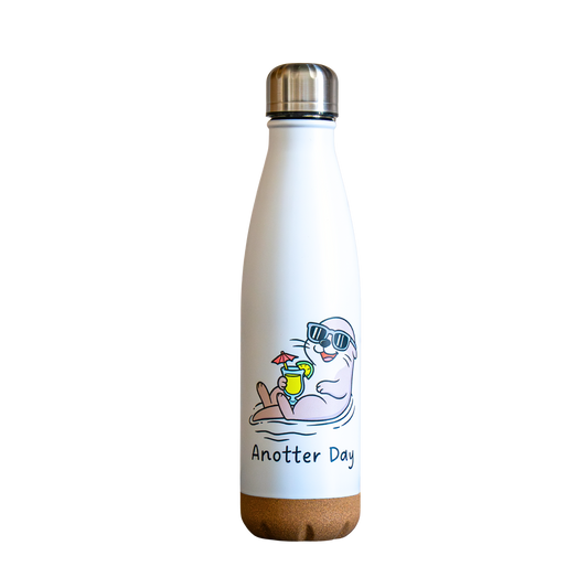 Gourde loutre 500 ml base en liège