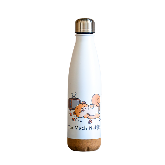 Gourde écureuil 500 ml base en liège