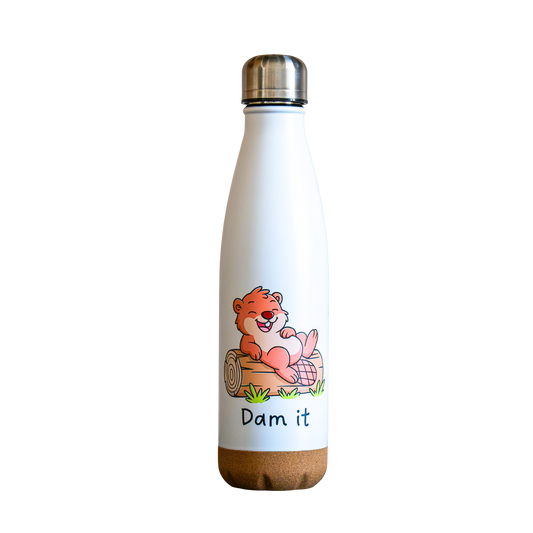 Gourde castor 500 ml base en liège