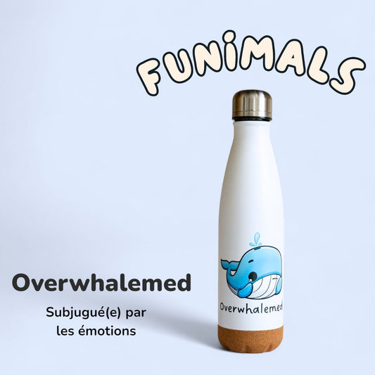 Gourde baleine 500 ml base en liège