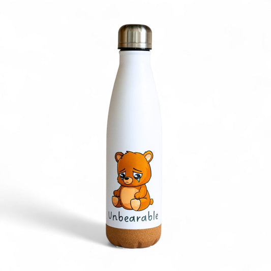 Gourde ours 500 ml base en liège