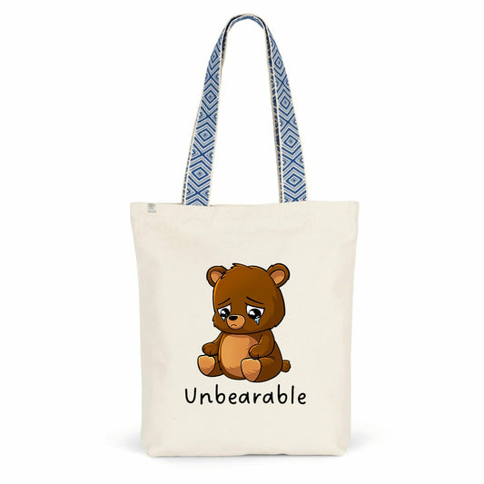 totebag éthnique ours