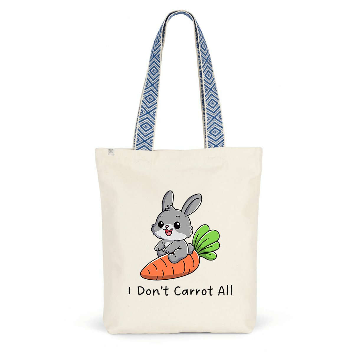 totebag éthnique lapin