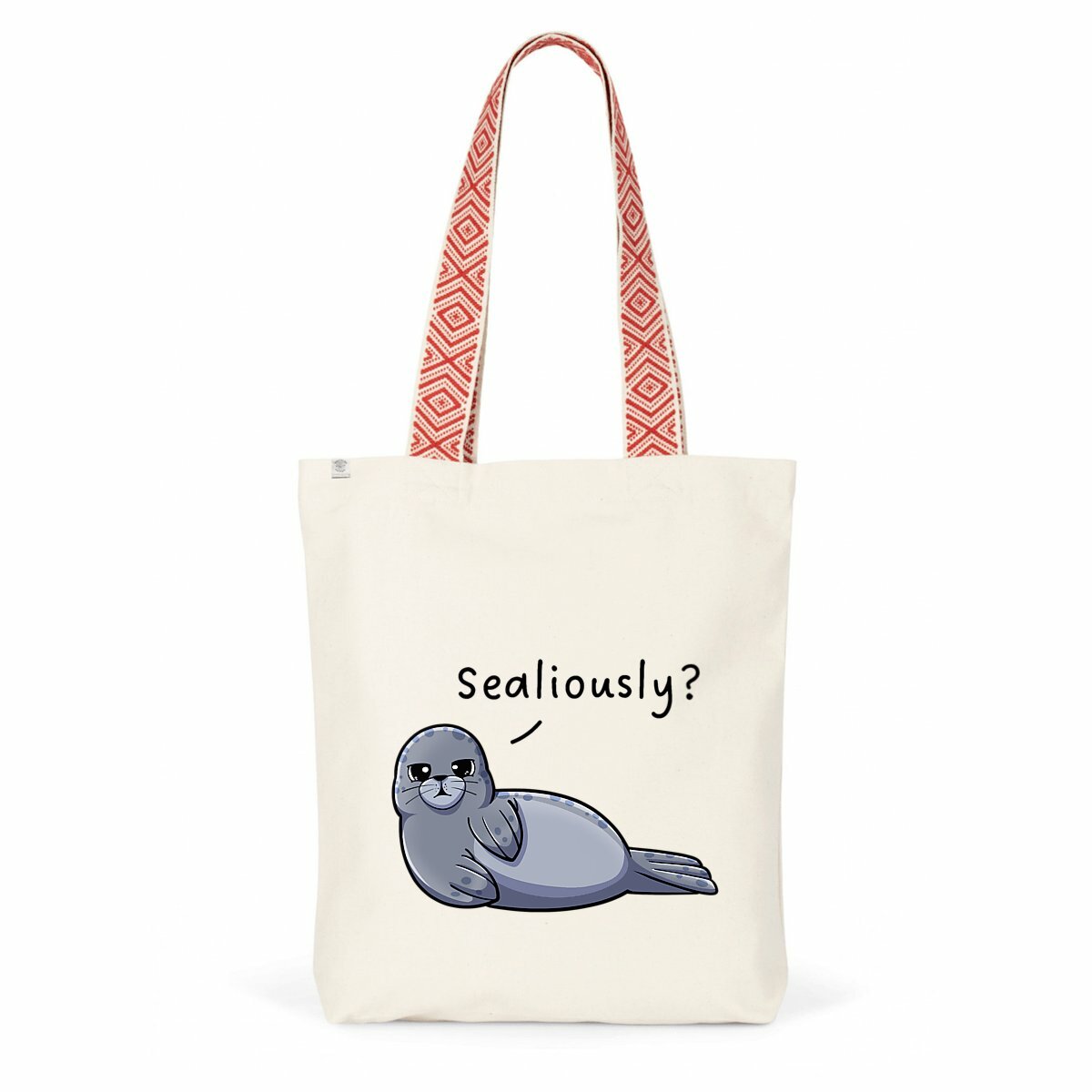 totebag éthnique phoque